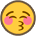 {0x1f61a}