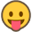 {0x1f61b}